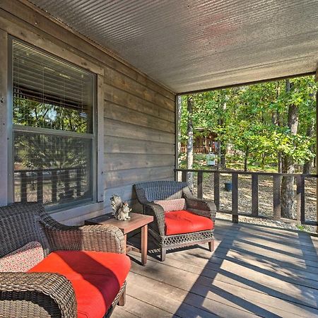 Luxe Broken Bow Cabin With Tesla Charging Station Stephens Gap Exterior foto