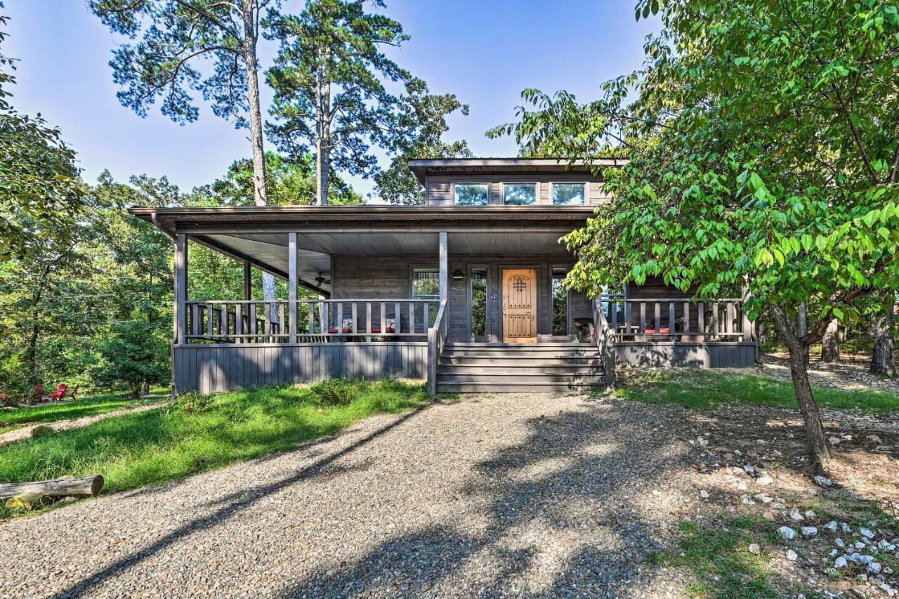 Luxe Broken Bow Cabin With Tesla Charging Station Stephens Gap Exterior foto