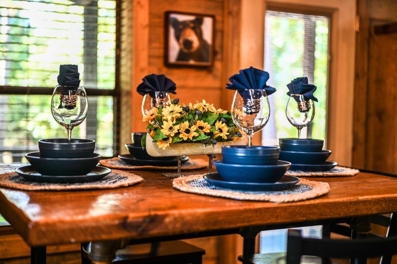 Luxe Broken Bow Cabin With Tesla Charging Station Stephens Gap Exterior foto